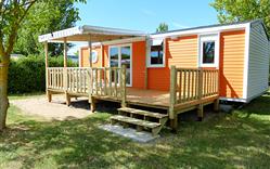 Mobil-home 3 chambres avec TV Camping Les Amiaux Saint-Jean-de-Monts