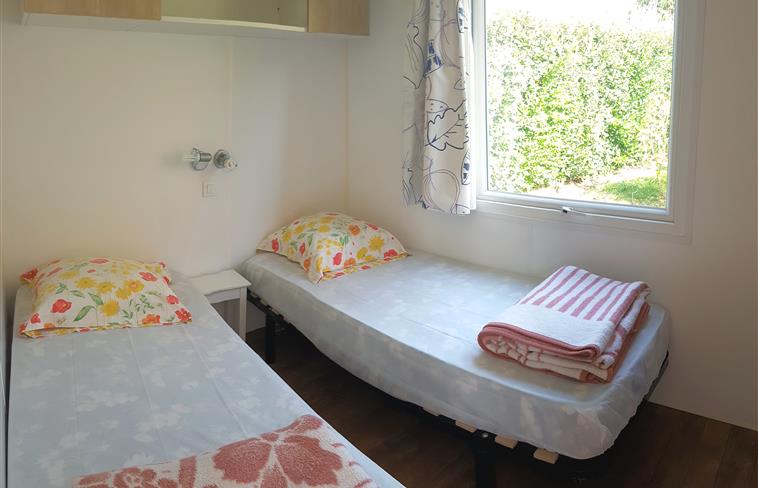 Chambre 2 mobil-home Ophea 2 chambres